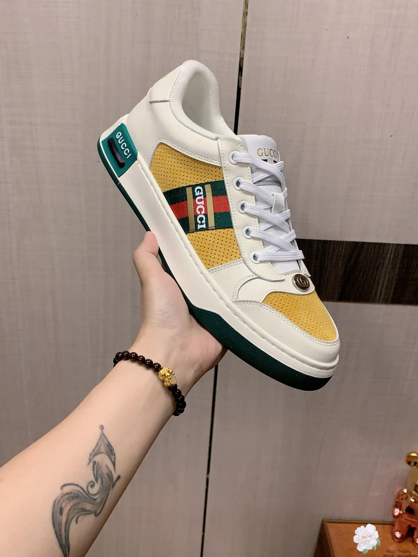 Men's Men's Shoes💰420💰💰🎩🎩[Lightning][Lightning] "Gucci*" The latest and most popular casual shoes, top brand [seduce] luxury ~ purchasing agency, top ~ quality. [Strong] The upper is made of imported breathable cowhide with fabric material ➕ Breathable sheepskin feet (•) and fine workmanship. The original stylish and stylish soft rubber wear-resistant and non-slip outsole is light and comfortable on the feet. The real thing looks better when photographed. 013: Size: 38-44, 3️⃣ colors selected